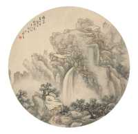 金龙节 乙酉（1885年作） 山水 镜心